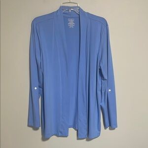 LL Bean Blue Duster Size XL